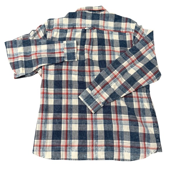 Tommy Bahama Mens XL Plaid Button Up Long Sleeve Shirt‎ Casual - Picture 7 of 8